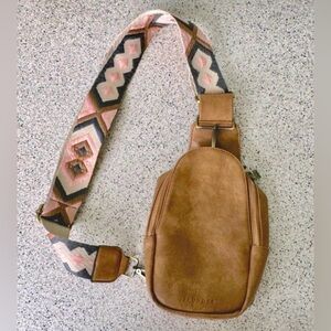BRAND NEW in bag - Bohemian Leather Crossbody Bag